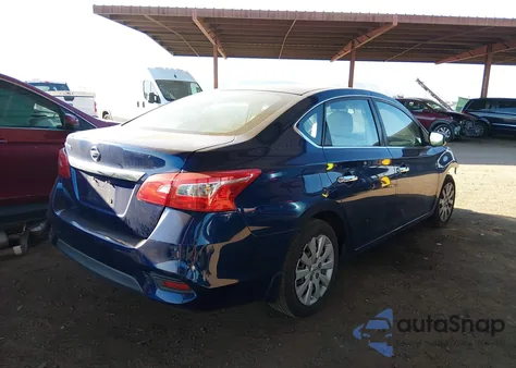 2016 Nissan Sentra S из США, поврежденный, VIN 3N1AB7AP3GY268563